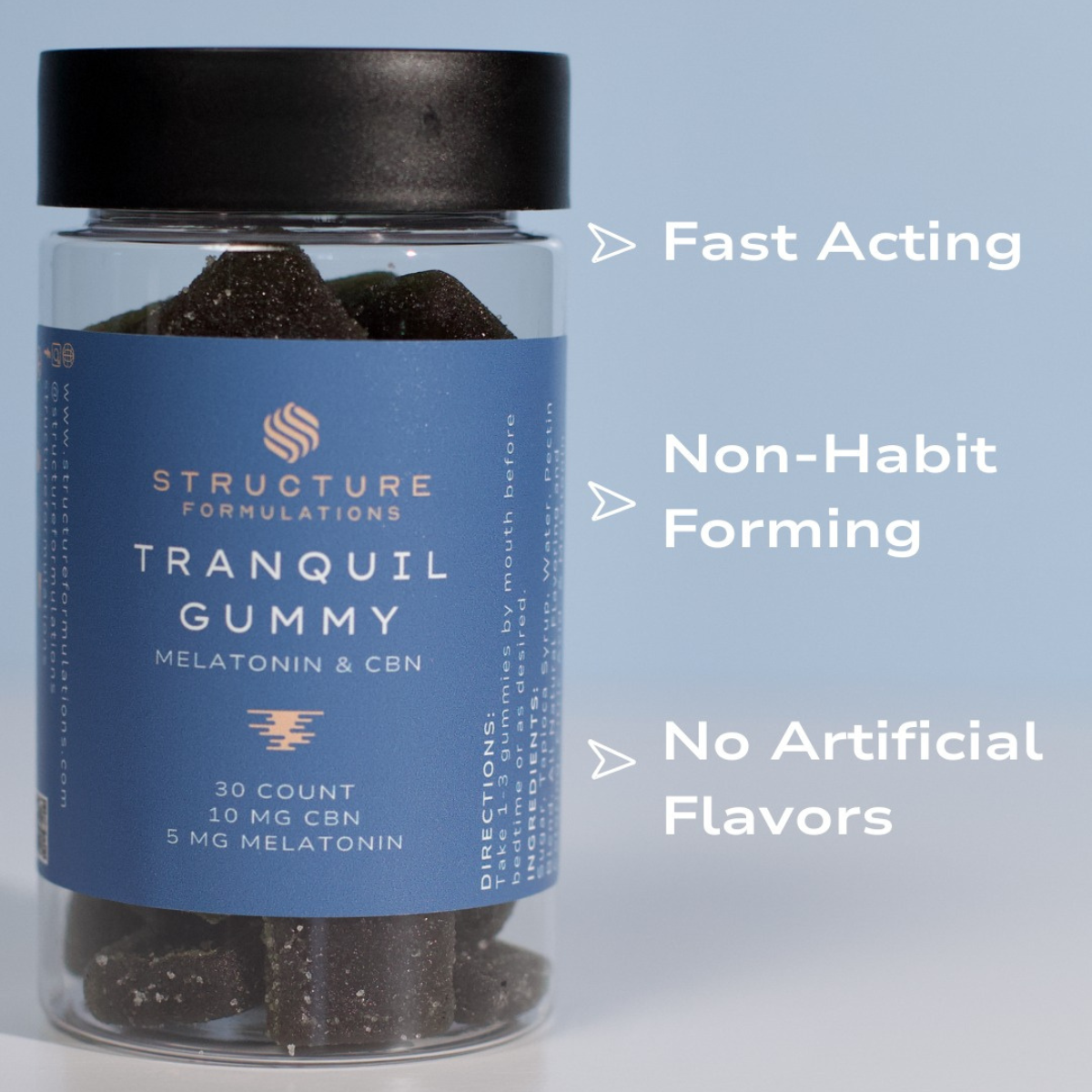Tranquil Gummy Melatonin + CBN